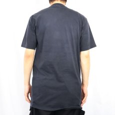 画像3: TOWNCRAFT 無地ポケットTシャツ BLACK L (3)