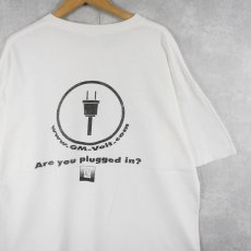 画像2: Chevrolet Bolt "Are you plugged in?" 自動車メーカー プリントTシャツ XL (2)