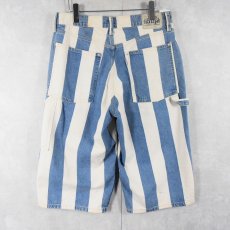 画像3: Levi's SILVER TAB "CARPENTER" ストライプ柄 ペインターショーツ W32 (3)