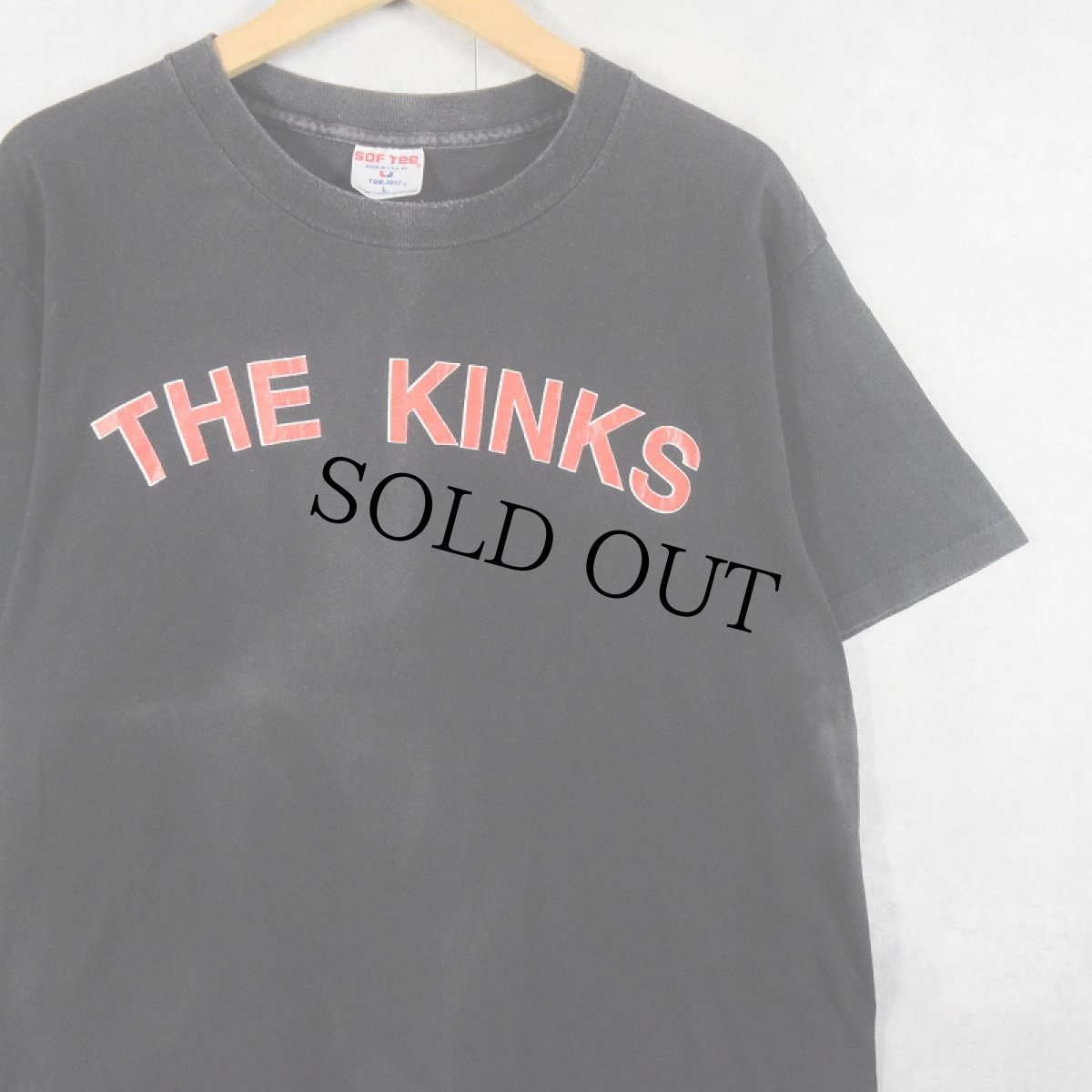 画像1: 90's THE KINKS "JAPAN TOUR 95" ロックバンドツアープリントTシャツ BLACK L (1)