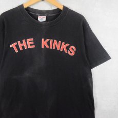 画像1: 90's THE KINKS "JAPAN TOUR 95" ロックバンドツアープリントTシャツ BLACK L (1)