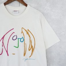 画像1: JOHN LENNON ミュージシャンアートTシャツ  (1)