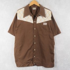 画像2: 70's King Louie USA製 ボーリングシャツ XL (2)