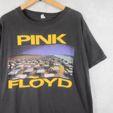 画像1: 80's PINK FLOYD ロックバンド ツアープリントTシャツ BLACK (1)