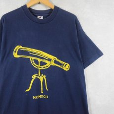 画像1: 90's INDIGO GIRLS USA製 フォーク・ロック・デュオ プリントTシャツ NAVY L (1)