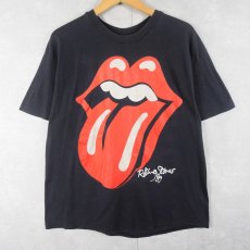 画像1: 80's The Rolling Stones USA製 "THE NORTH AMERICAN TOUR" ロックバンドツアーTシャツ BLACK M (1)
