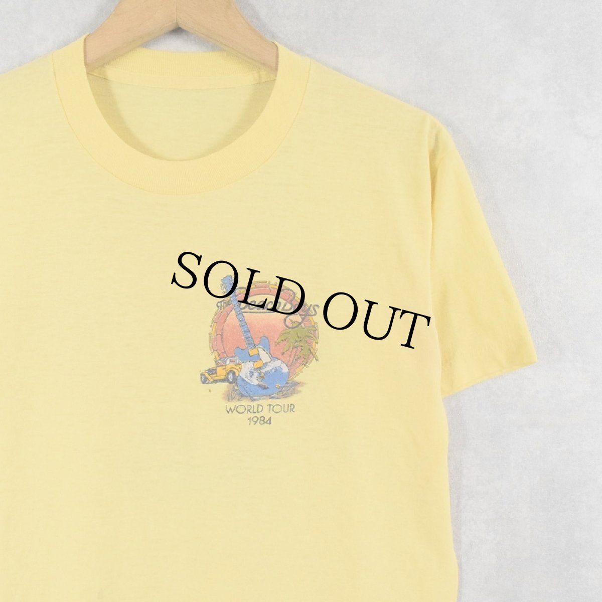 画像2: 1984 The Beach Boys ロックバンドツアーTシャツ (2)