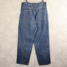 画像3: 50〜60's Sanforized デニムランチパンツ W30 (3)