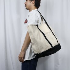 画像2: LANDS' END キャンバストートバッグ XLARGE (2)