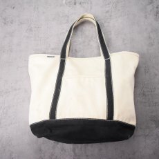 画像1: LANDS' END キャンバストートバッグ XLARGE (1)