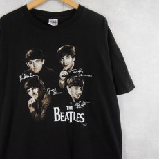 画像1: 2000's THE BEATLES USA製 ロックバンドTシャツ BLACK XL (1)