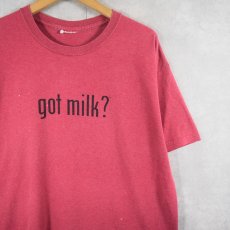 画像1: "got milk?" キャンペーンプリントTシャツ  (1)