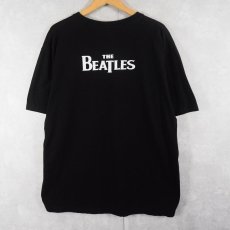 画像2: 90's THE BEATLES USA製 "LET IT BE" ロックバンドTシャツ BLACK  (2)