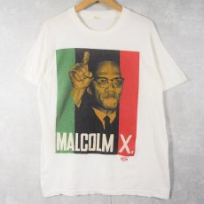 画像1: 80's MALCOM X. USA製 偉人名言プリントTシャツ XL (1)