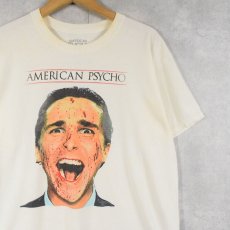 画像1: AMERICAN PSYCHO サイコホラー映画 プリントTシャツ L (1)