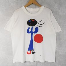 画像1: 2000's Joan Miro アートプリントTシャツ (1)