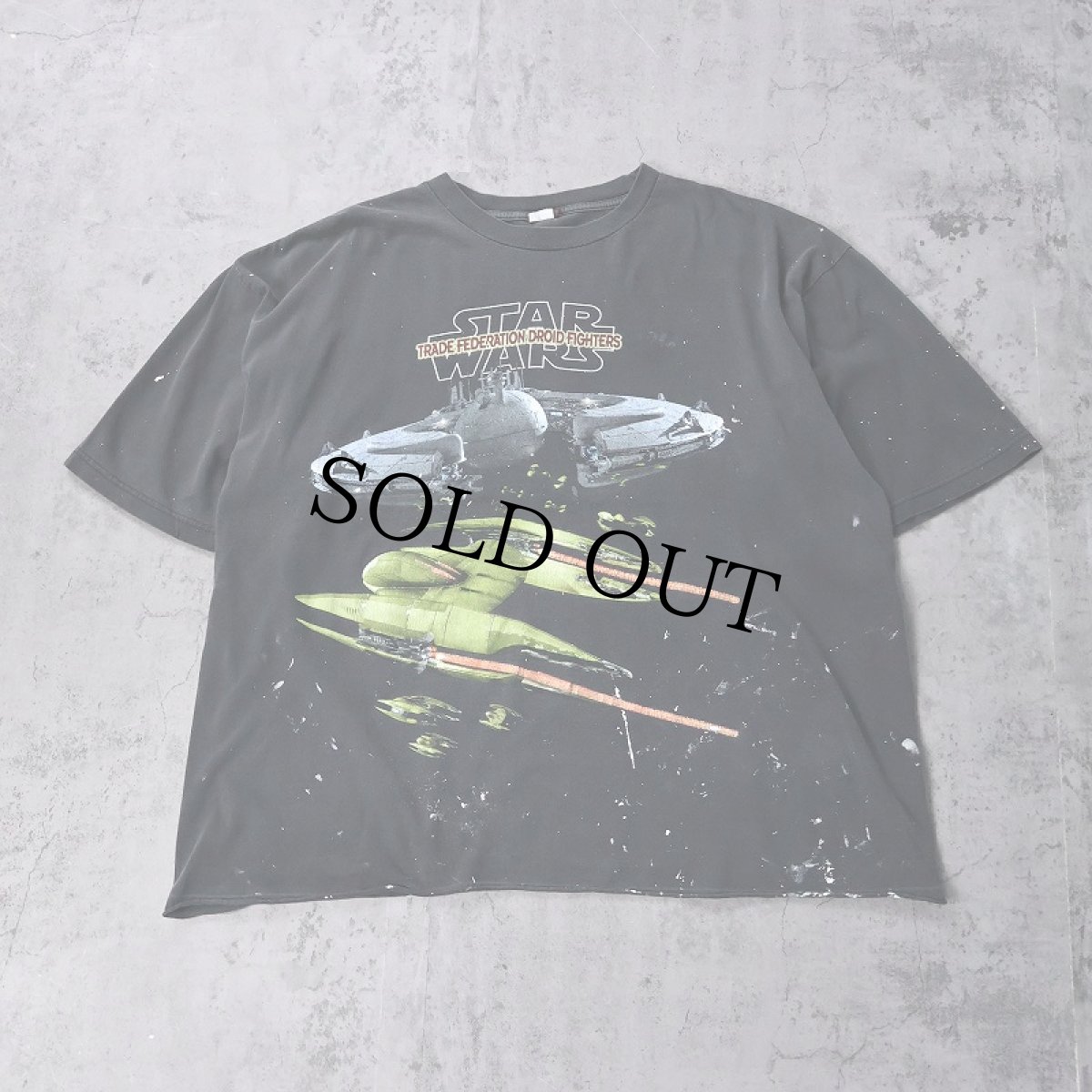 画像1: 90's STAR WARS 映画プリントTシャツ BLACK (1)