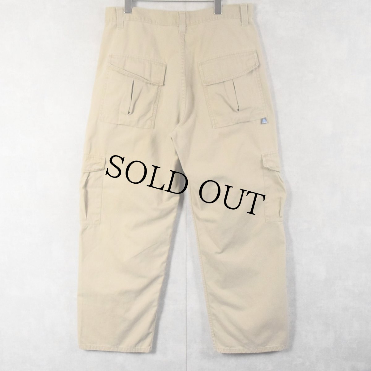 画像2: 2000's Levi's SILVER TAB コットンカーゴパンツ W35 (2)