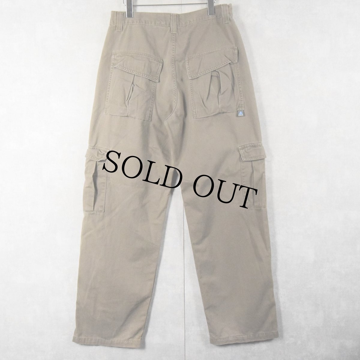 画像2: 2000's Levi's SILVER TAB コットンカーゴパンツ W33 (2)