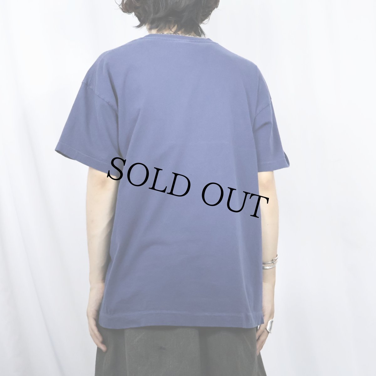 画像4: 90's Picasso "Sculptor/Painter. TateGallery 1994." 芸術家プリントTシャツ NAVY XL (4)