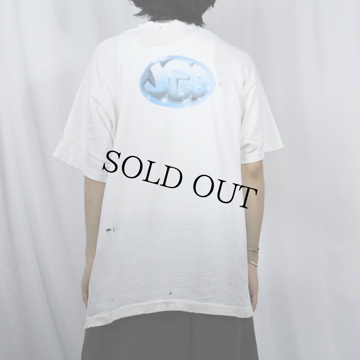 画像4: 90's JERRY GARCIA BAND USA製 ロックバンドプリントTシャツ XL (4)