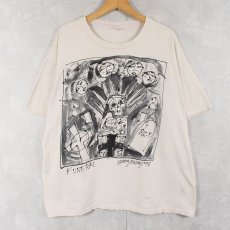 画像1: 90's "FUNERAL" アートプリントTシャツ (1)