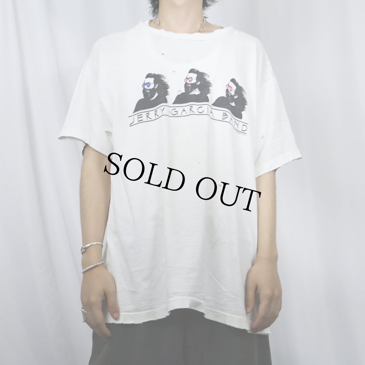 画像3: 90's JERRY GARCIA BAND USA製 ロックバンドプリントTシャツ XL (3)