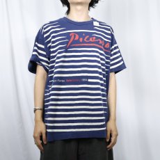 画像3: 90's Picasso "Sculptor/Painter. TateGallery 1994." 芸術家プリントTシャツ NAVY XL (3)