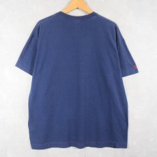 画像2: 90's Picasso "Sculptor/Painter. TateGallery 1994." 芸術家プリントTシャツ NAVY XL (2)