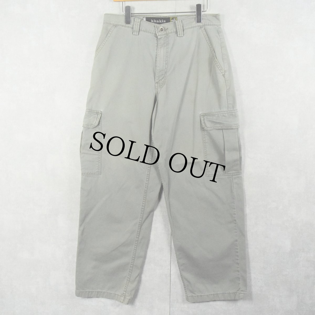 画像1: 90's Levi's SILVER TAB "Khakis" USA製 コットンカーゴパンツ W33 (1)