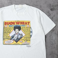画像1: 90's Our Gang USA製 "Buckwheat" コメディキャラクター プリントTシャツ XL (1)