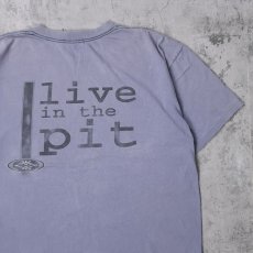 画像1: 90's Counter Culture "LIVE IN THE PIT" ストリートブランド プリントTシャツ XL (1)