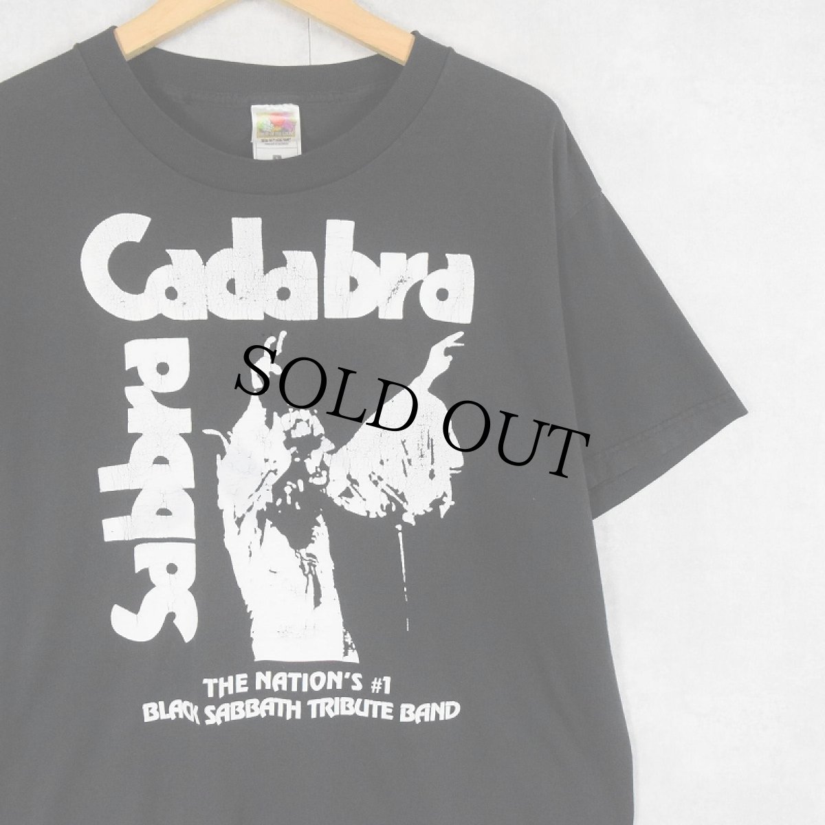 画像1: 90〜2000's Black Sabbath "Sabbra Cadabra" ロックバンドTシャツ BLACK L (1)