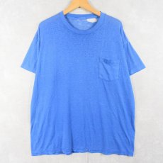 画像1: 70〜80's 無地ポケットTシャツ (1)