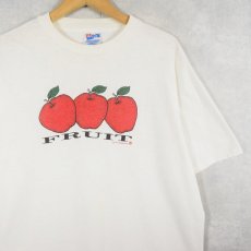 画像1: 90's Jymwear Dallas USA製 "FRUIT" フルーツプリントTシャツ XL (1)