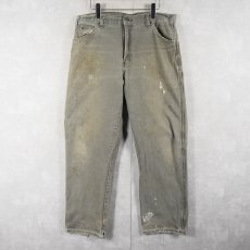 画像1: Dickies ダックペインターパンツ W35 (1)