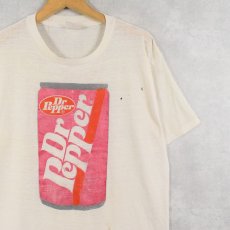 画像1: 80's Dr Pepper 炭酸飲料メーカー プリントTシャツ (1)