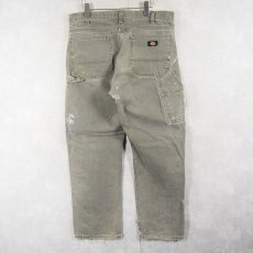 画像2: Dickies ペンキペイント ダックペインターパンツ W36 (2)
