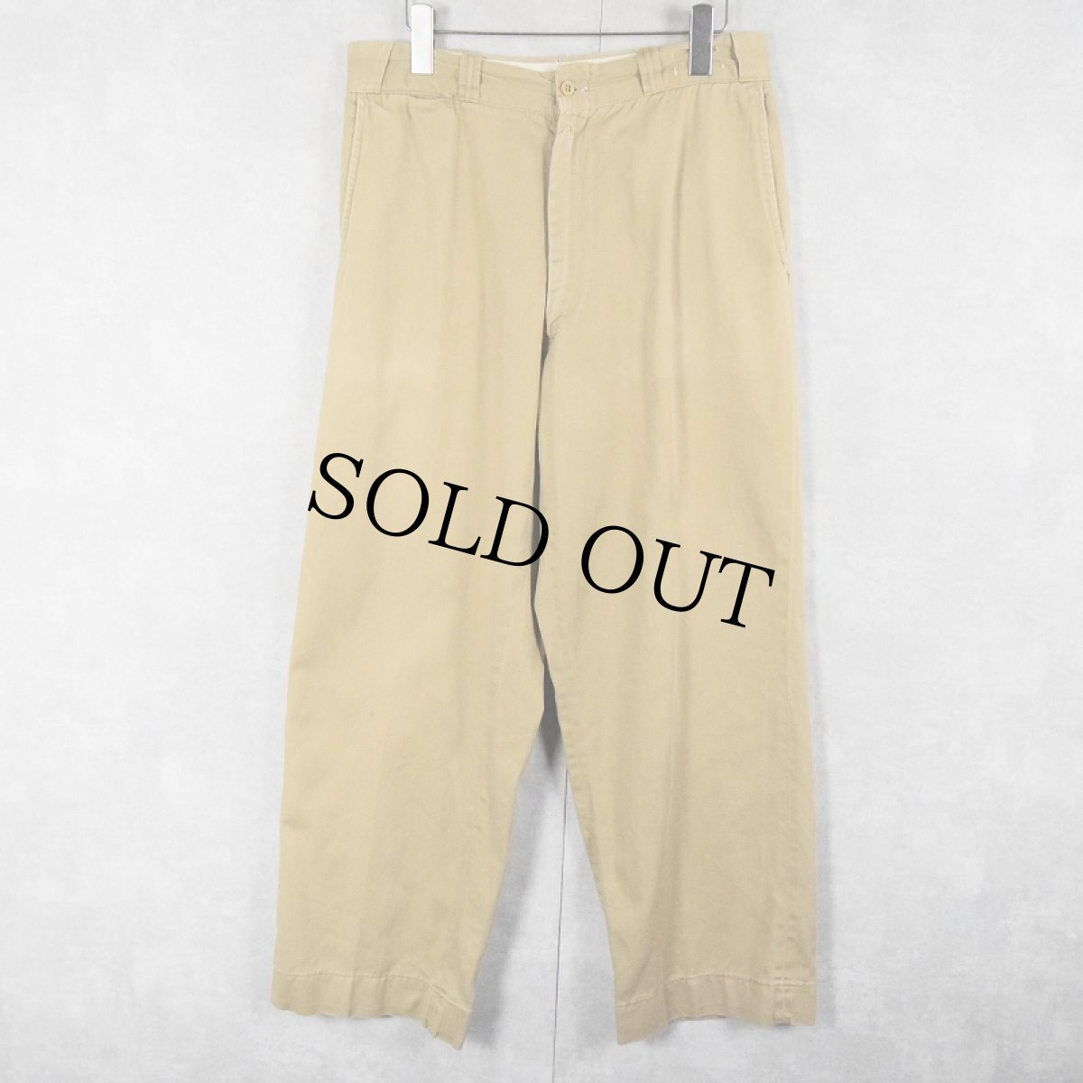 画像3: 60's チノトラウザーズ W32 (3)