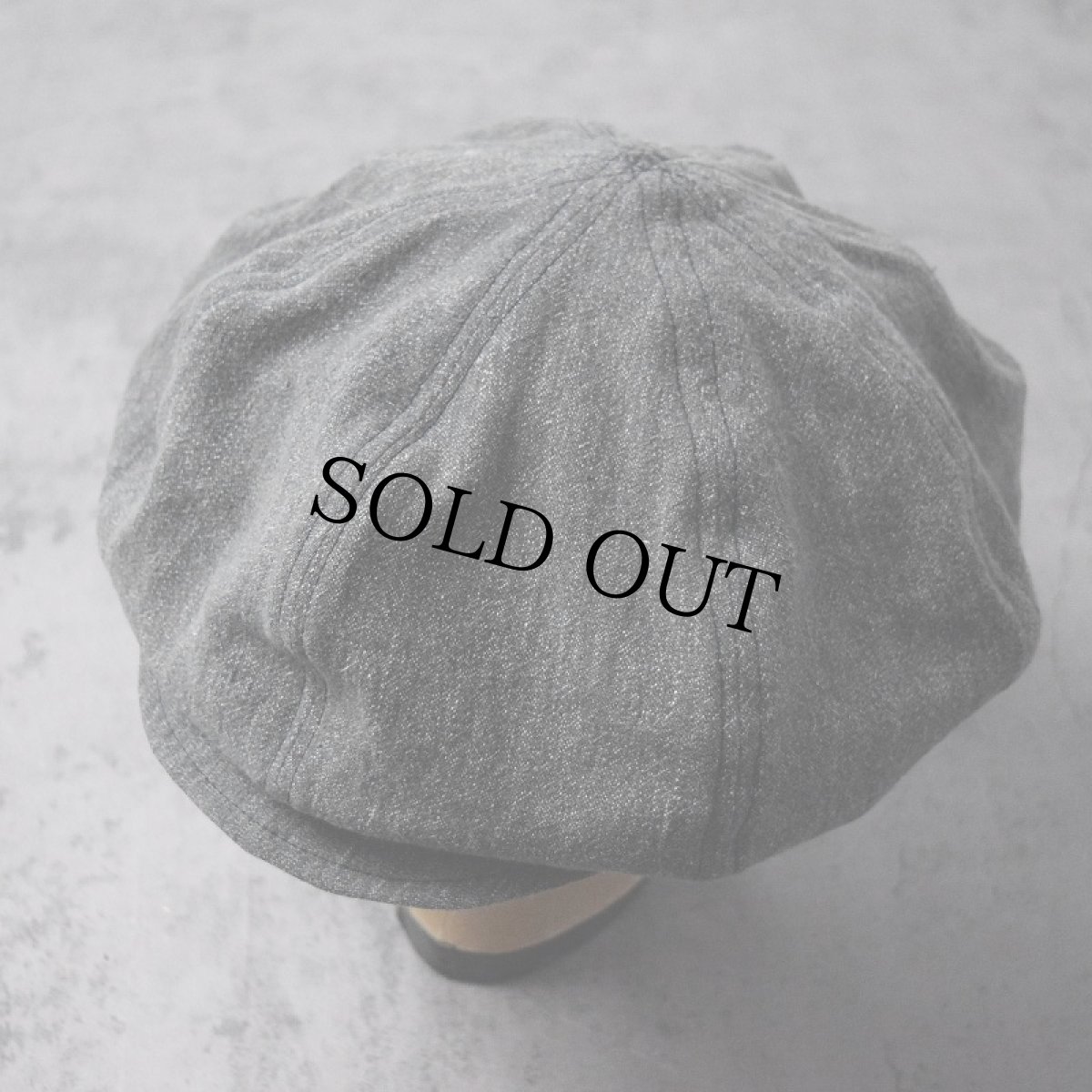 画像1: little Original "50〜60's Chambray Fabric"  Remake Casquette (1)