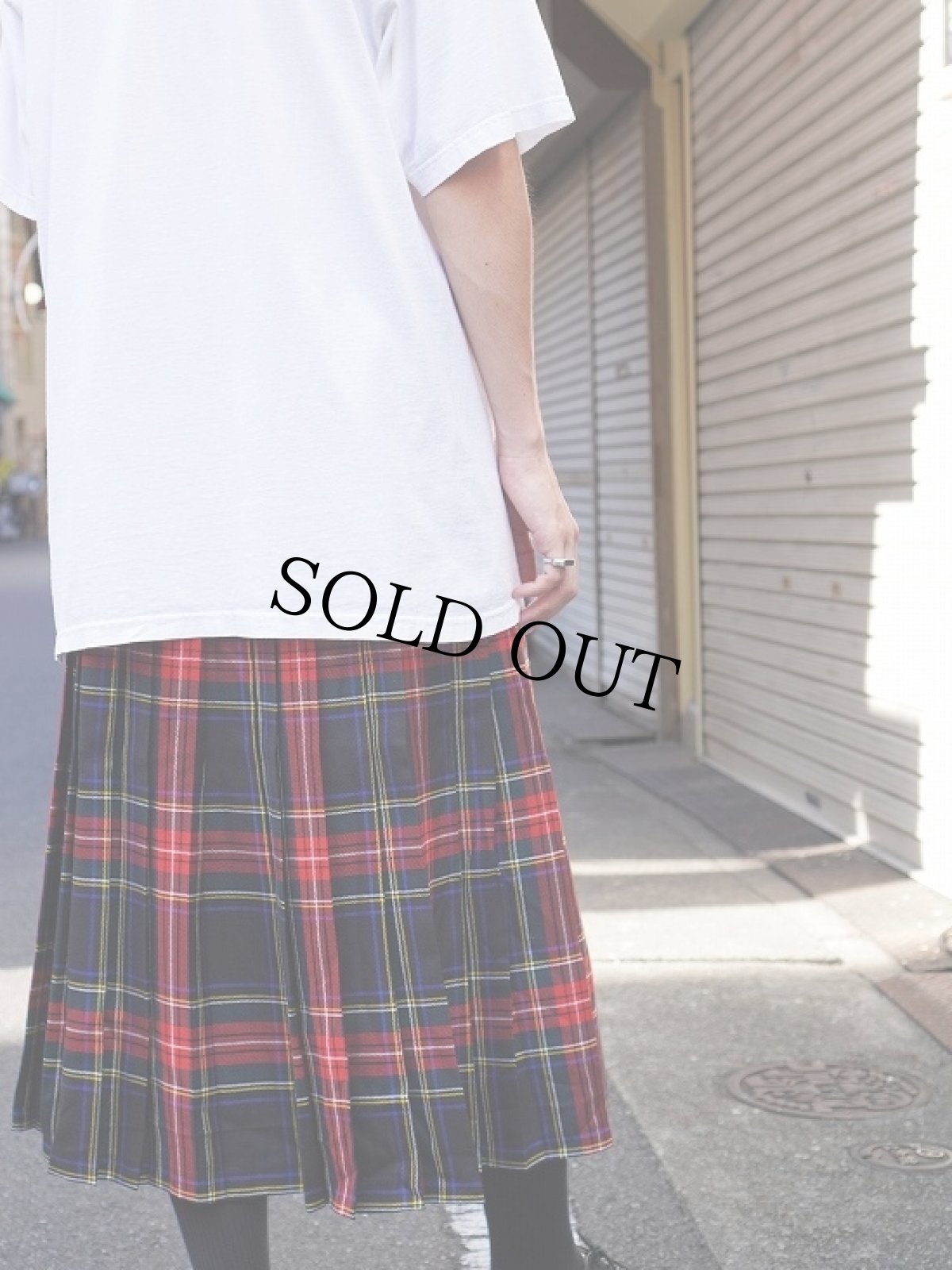 画像2: 90's Pringle BRITAIN製 タータンチェック柄 キルトスカート SIZE46 (2)