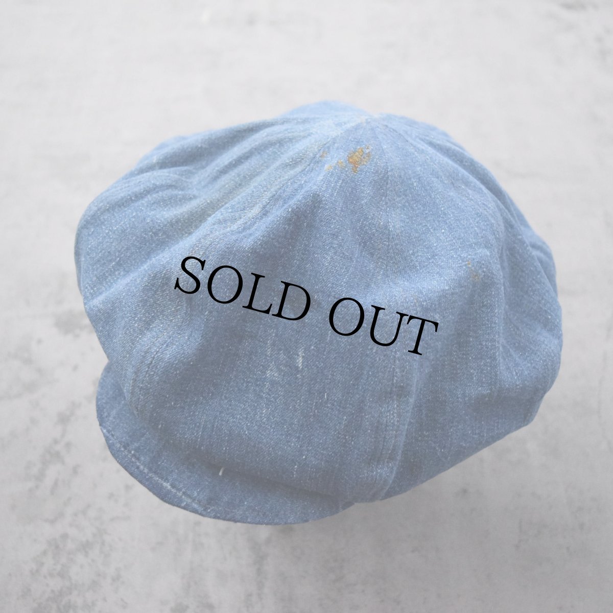 画像1: little Original "40's Laundry Bag Fabric" Remake Casquette (1)