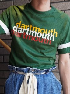 画像1: 70〜80's Champion USA製 バータグ "dartmouth" WINTシャツ M (1)