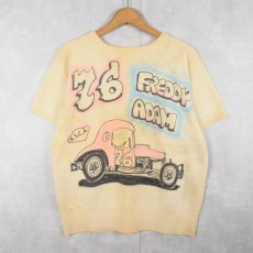画像1: 60's "FREDDY ADAM" Hot-rod アートスウェット  (1)
