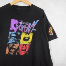 画像1: REBEL YELL 101 "SCREAM" リキュールブランドプリントTシャツ BLACK (1)