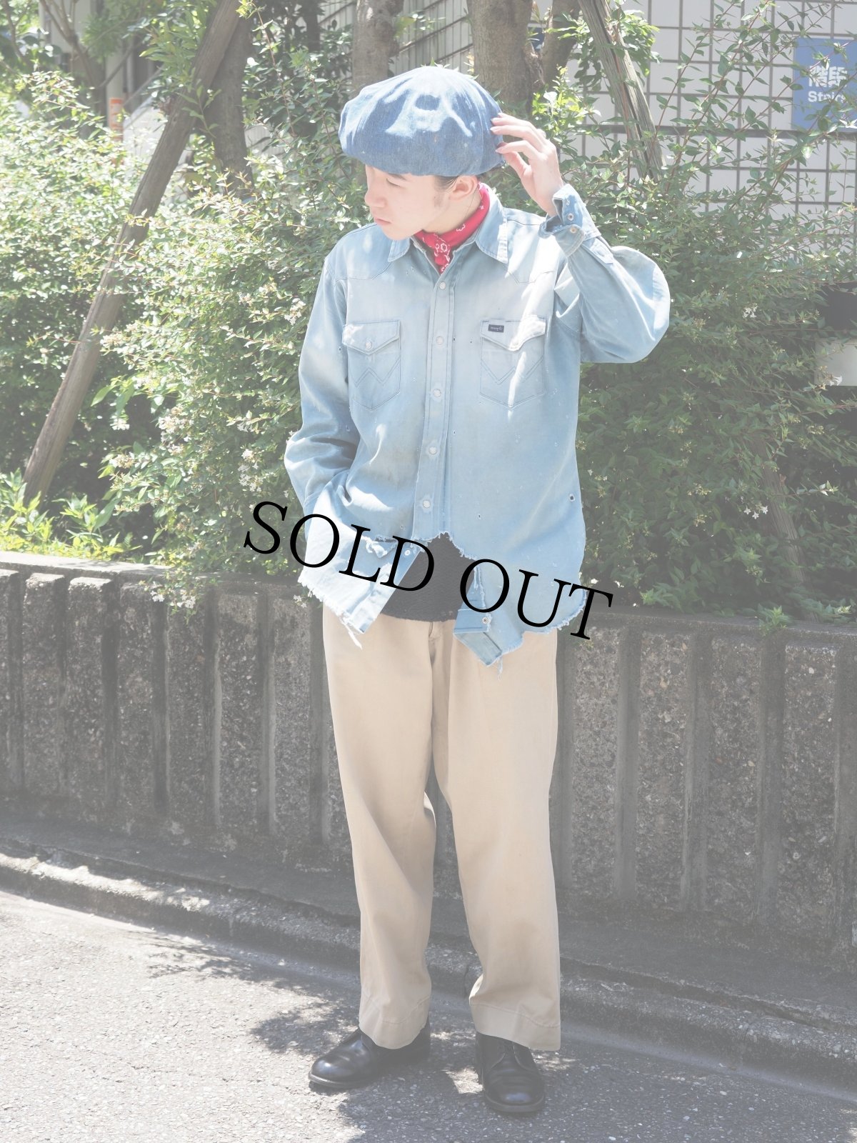 画像2: 60's チノトラウザーズ W32 (2)