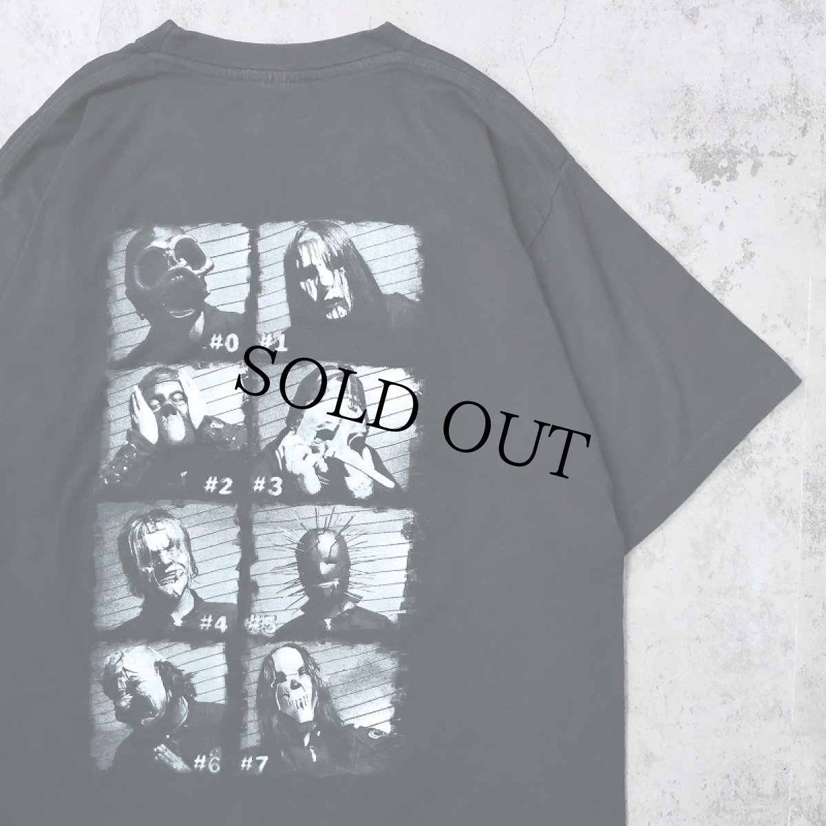 画像2: 2000's Slipknot "IOWA" ヘヴィメタルバンドアルバムTシャツ BLACK XL (2)