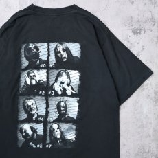 画像2: 2000's Slipknot "IOWA" ヘヴィメタルバンドアルバムTシャツ BLACK XL (2)