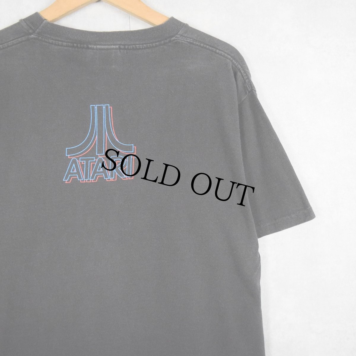 画像2: 〜2000's ATARI USA製 "ASTEROIDS" ゲーム企業プリントTシャツ BLACK L (2)
