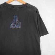 画像2: 〜2000's ATARI USA製 "ASTEROIDS" ゲーム企業プリントTシャツ BLACK L (2)